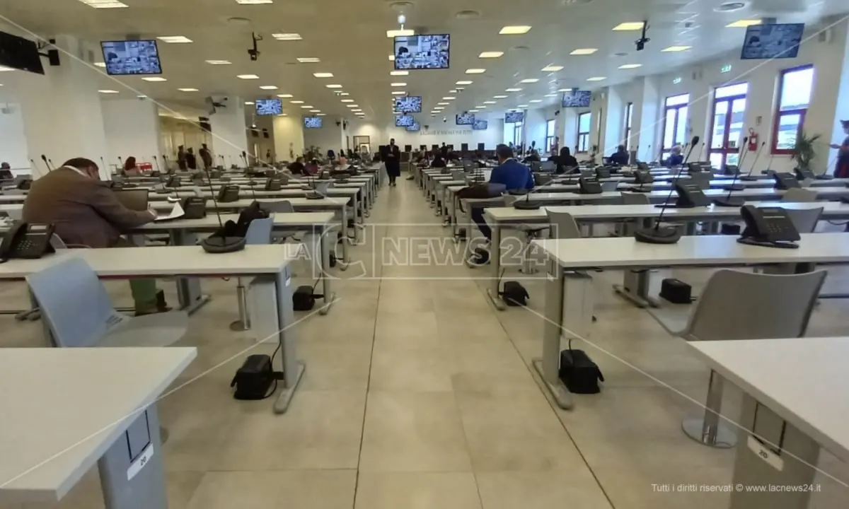 Rinascita Scott, un positivo al Covid in aula bunker: udienza sospesa e rinviata al 4 gennaio