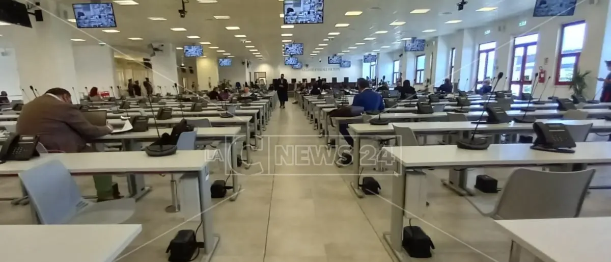 Rinascita Scott, un positivo al Covid in aula bunker: udienza sospesa e rinviata al 4 gennaio