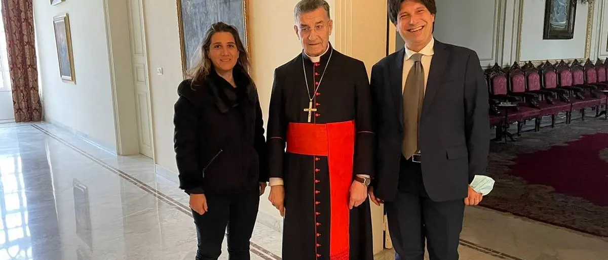 Incontro in Libano tra il cardinale Butros Rai e il coordinatore regionale dell’Area centro Vincenzo Speziali
