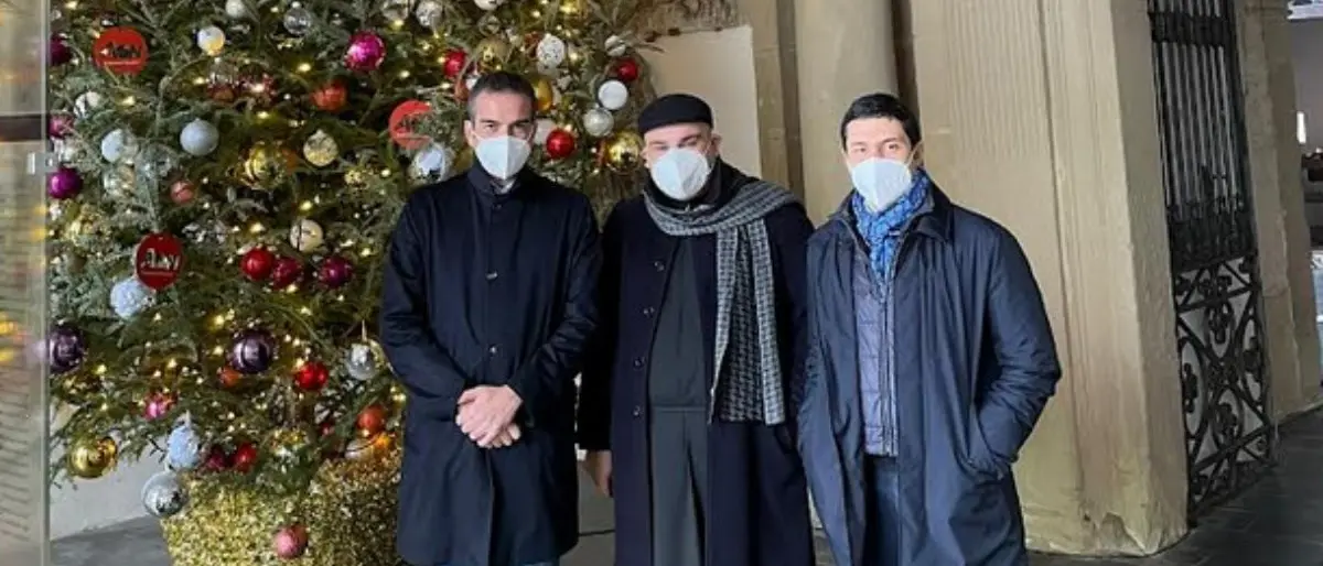 Paola, il governatore Occhiuto e il deputato Gentile in visita al santuario di San Francesco