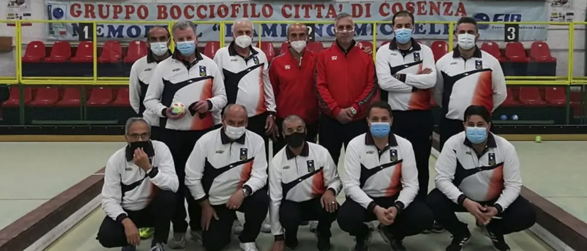 Bocce, la Calabria fa tris nella Serie A2 specialità Raffa con il Città di Cosenza