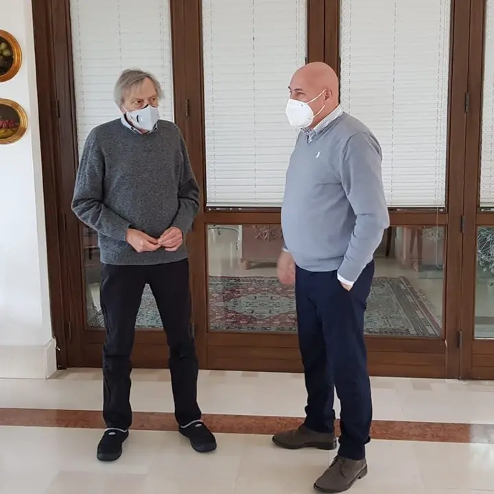 Crotone, Gino Strada incontra il sindaco Voce: «Felici di dare una mano»