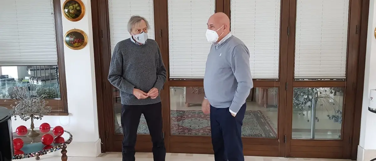 Crotone, Gino Strada incontra il sindaco Voce: «Felici di dare una mano»