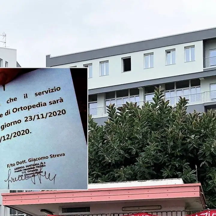 Sanità, a Tropea ambulatorio ortopedico fermo ma il Cup non lo sa e prenota le visite