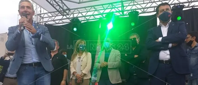 Lega Calabria, Salvini incorona Roy Biasi segretario e annuncia la nuova squadra