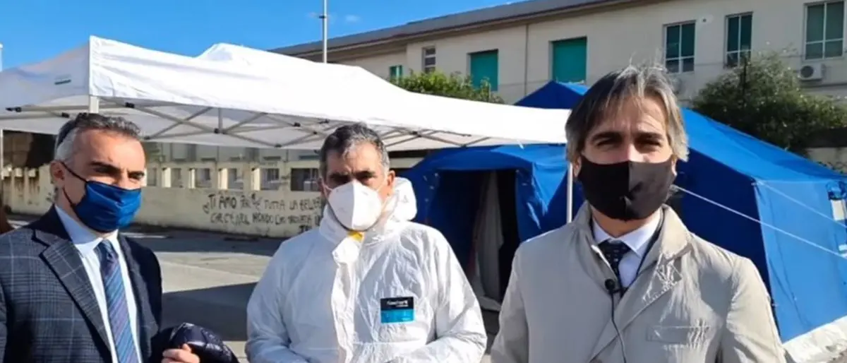 Covid Reggio Calabria, al via lo screening di massa: allestito il primo drive-in