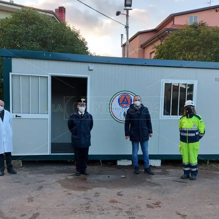 San Pietro a Maida, i cittadini donano un container per effettuare i test anti-Covid