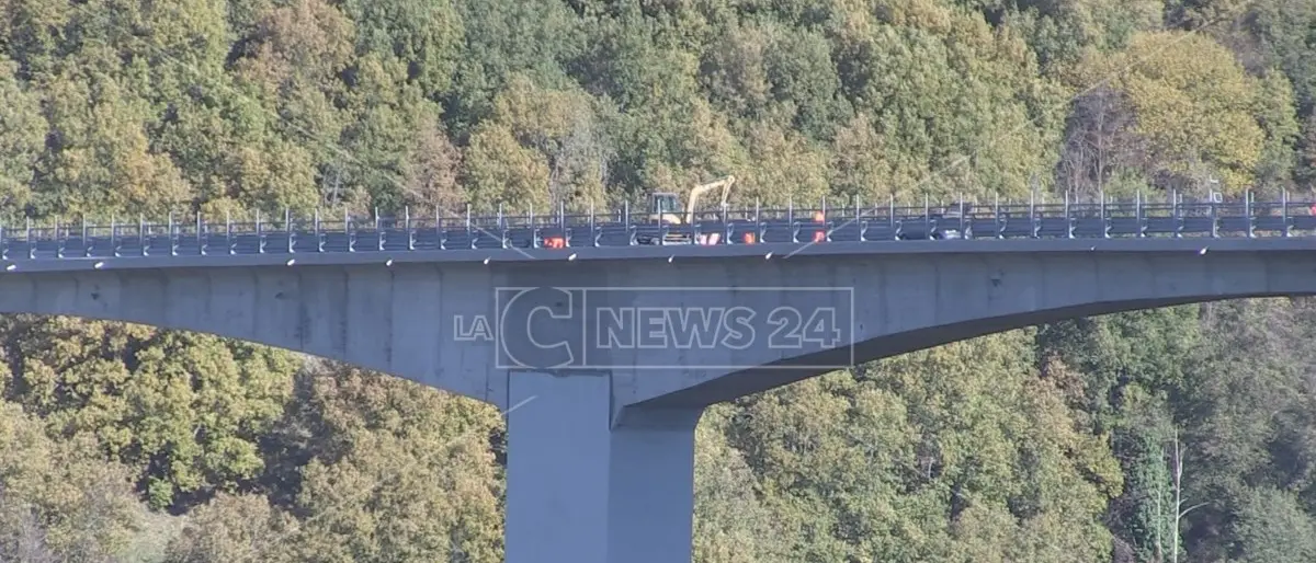 Viadotto del Cannavino nel Cosentino, conto alla rovescia per la riapertura