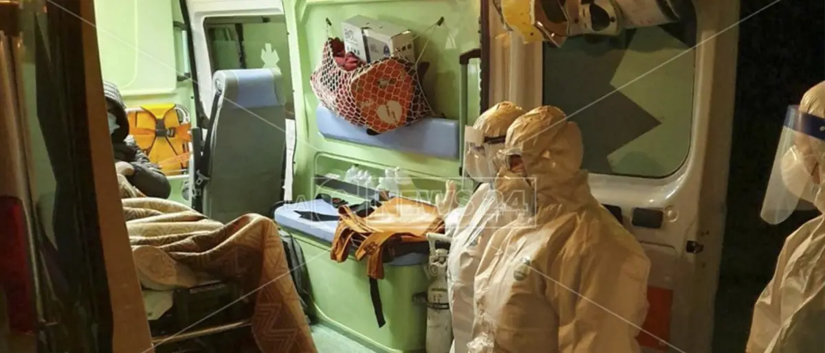 Ospedale di Acri, arrivato il primo paziente nel reparto covid inaugurato oggi