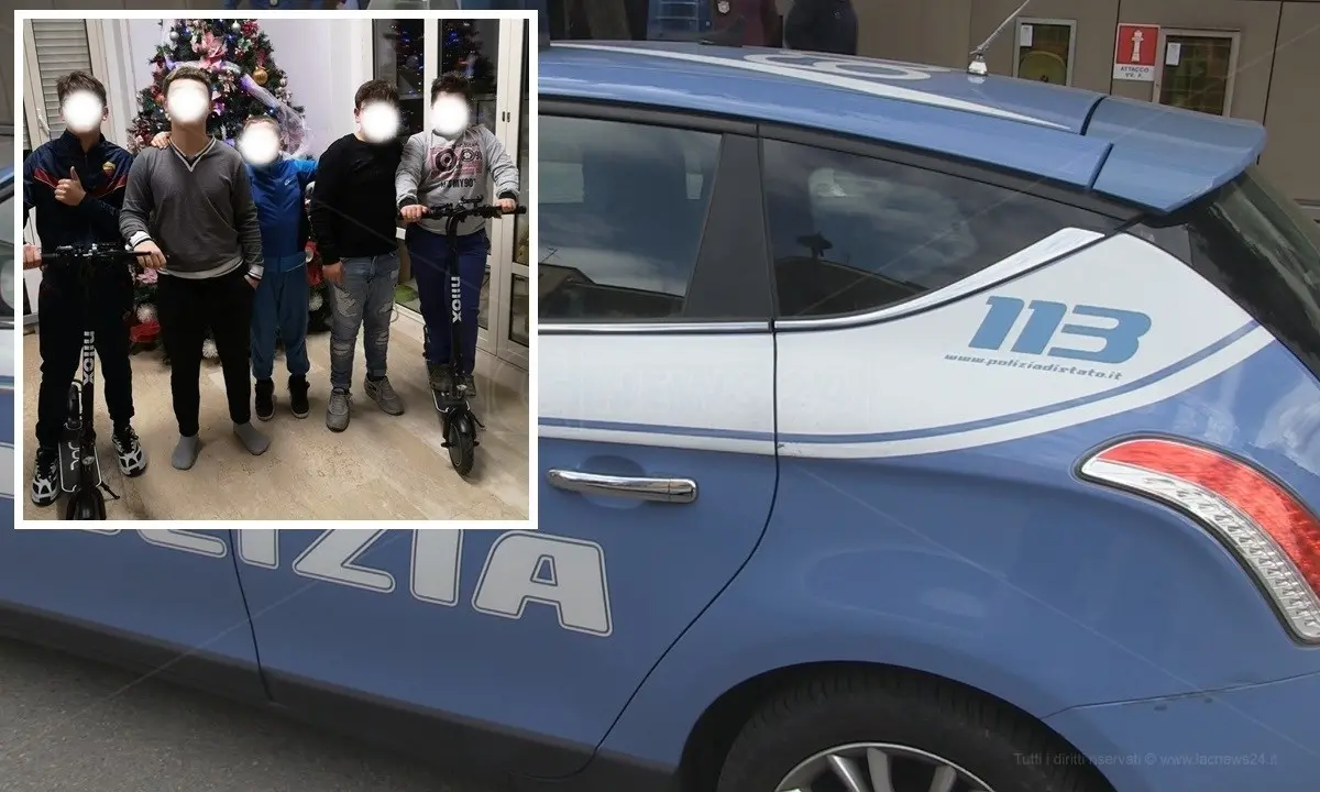 Cosenza, agenti come Babbo Natale per i ragazzi di una casa famiglia