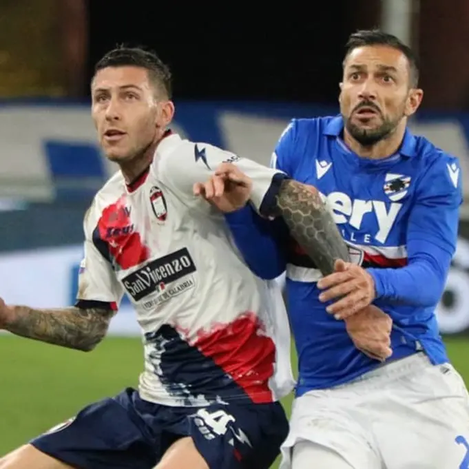 Serie A, Crotone sconfitto in casa della Sampdoria: al Marassi finisce 3-1