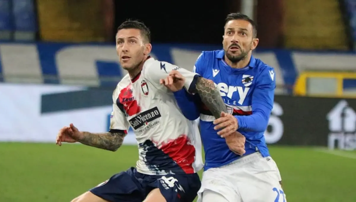 Serie A, Crotone sconfitto in casa della Sampdoria: al Marassi finisce 3-1