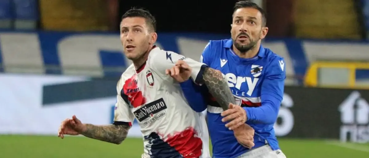Serie A, Crotone sconfitto in casa della Sampdoria: al Marassi finisce 3-1