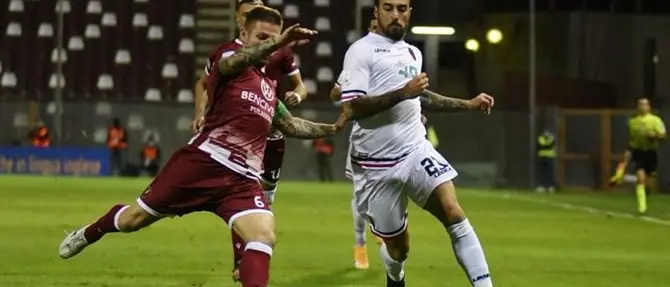 Reggina, falsa partenza per Baroni. Al Granillo passa il Cittadella: 1-3
