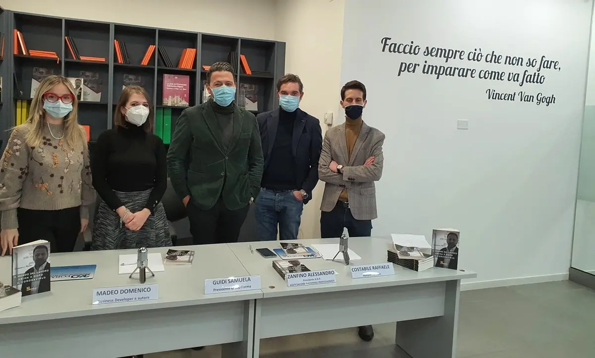 “Il mondo del lavoro prima e dopo il Coronavirus”: presentato il libro di Domenico Madeo