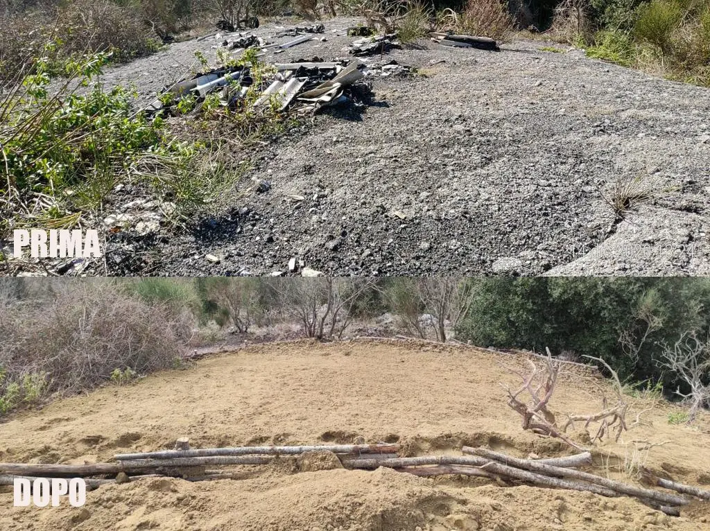 Mormanno, bonificata area del Pollino: era diventata una discarica abusiva