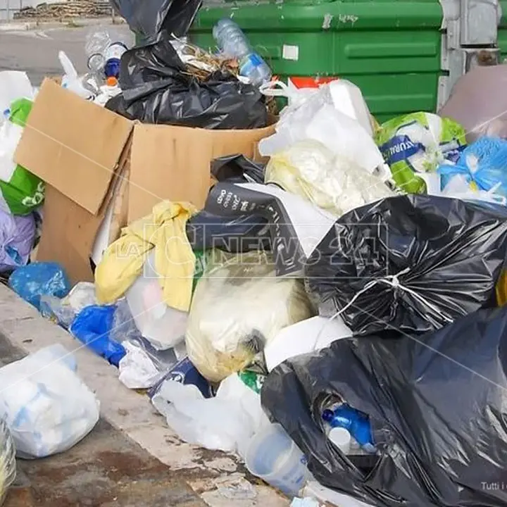 Crotone sommersa dai rifiuti, il sindaco: «A breve non sapremo dove scaricare»