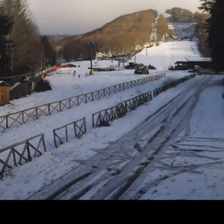 A Santo Stefano in Aspromonte lo spettacolo della prima neve a Gambarie