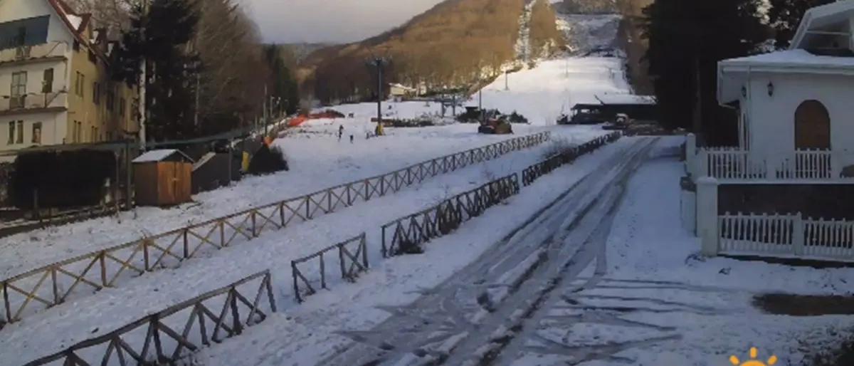 A Santo Stefano in Aspromonte lo spettacolo della prima neve a Gambarie