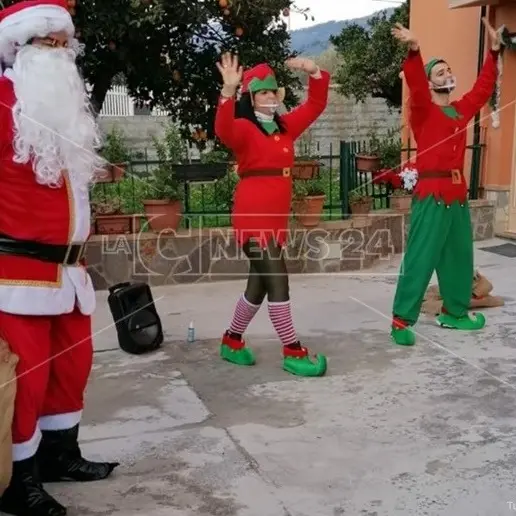 Successo a Lamezia Terme per l'iniziativa “Arriva Babbo Natale”