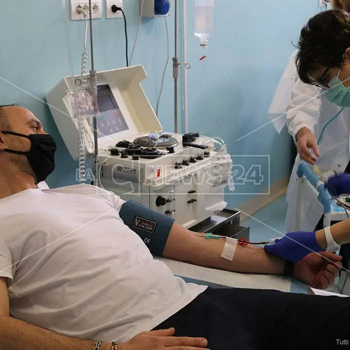 Castrovillari, batte il Covid e dona il plasma iperimmune: «Volevo fare del bene»