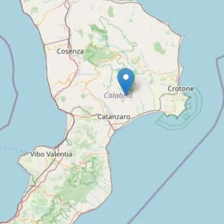 Terremoto di magnitudo 2.4 nel Catanzarese: nessun danno segnalato