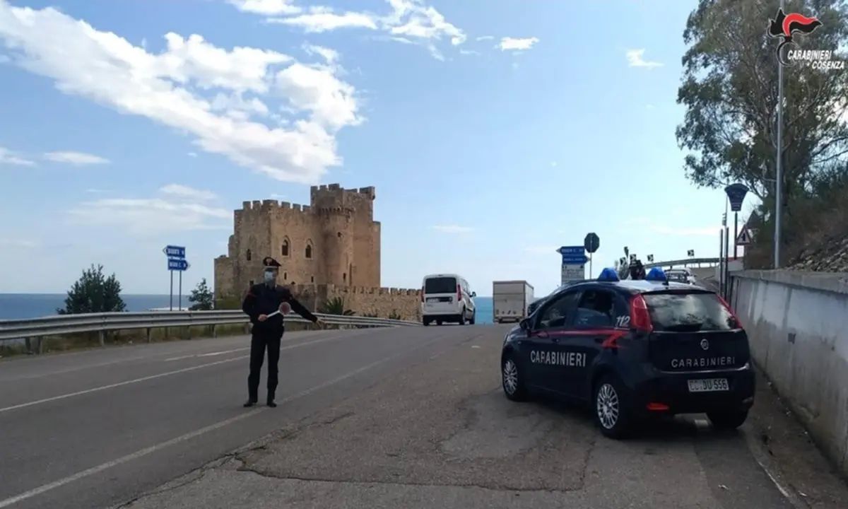 Sulla 106 col camion pieno di rame e limoni rubati: arrestati due pugliesi