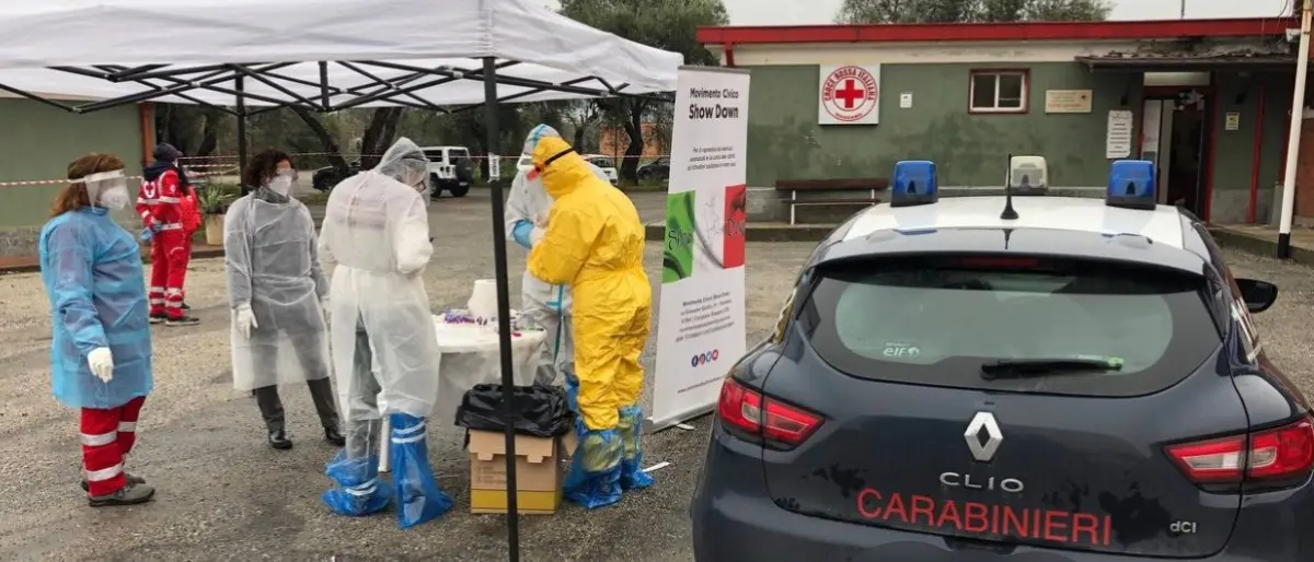 Rossano, test rapidi antiCovid alle forze dell’ordine: emersi 4 positivi