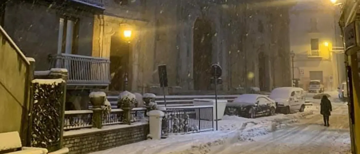 Neve sul Pollino: Saracena, Laino Borgo e Mormanno chiudono le scuole
