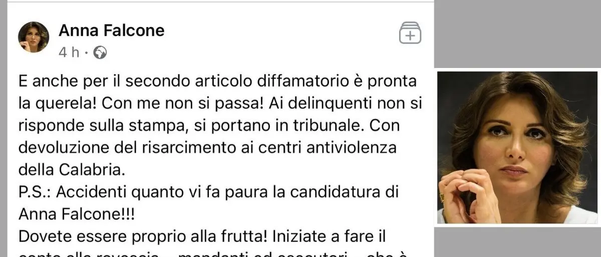 Se Anna Falcone somiglia ai politicanti come Tallini, ci chiediamo: quale rinnovamento rappresenta?