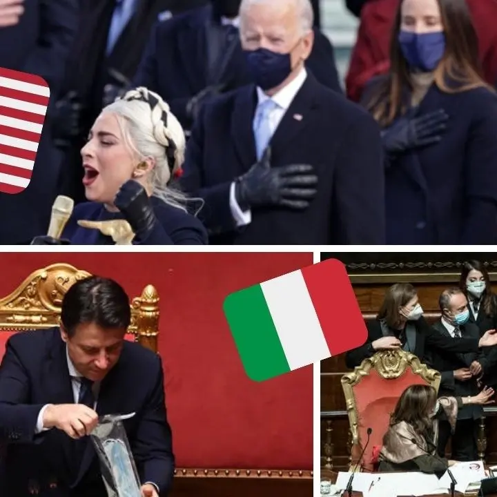 Biden versus Conte: la festa americana e il derby parlamentare all'italiana