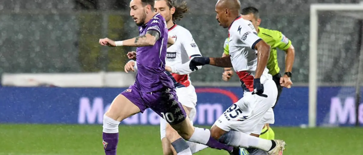 Serie A, Crotone manca il coraggio: a Firenze vincono i viola 2-1