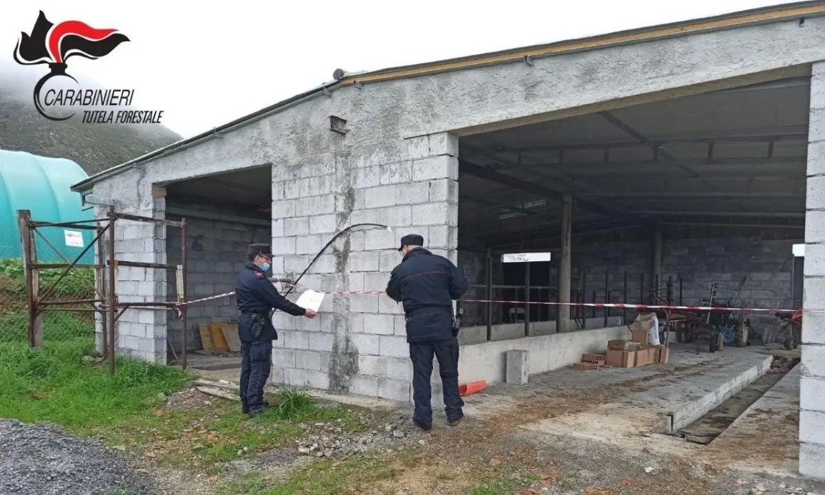 Abuso edilizio nel Cosentino: sequestrata una struttura rurale a Maierà