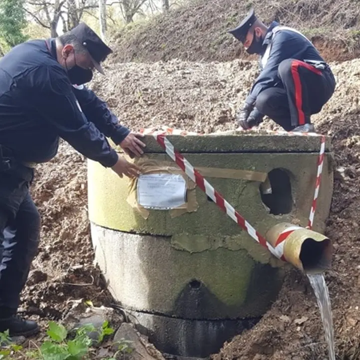 Acque reflue nel terreno, indagati il sindaco e capo dell'ufficio tecnico di Platania