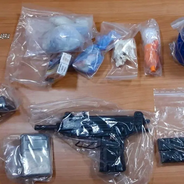Armi e droga in un casa disabitata, sequestro dei carabinieri a Gioia Tauro