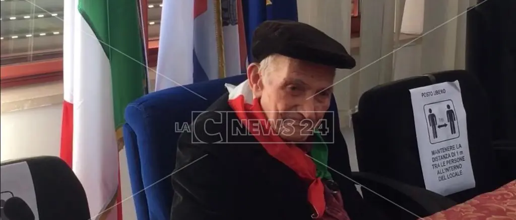 Locride, addio al partigiano Malerba: l'ex membro della “Garibaldi” aveva 99 anni