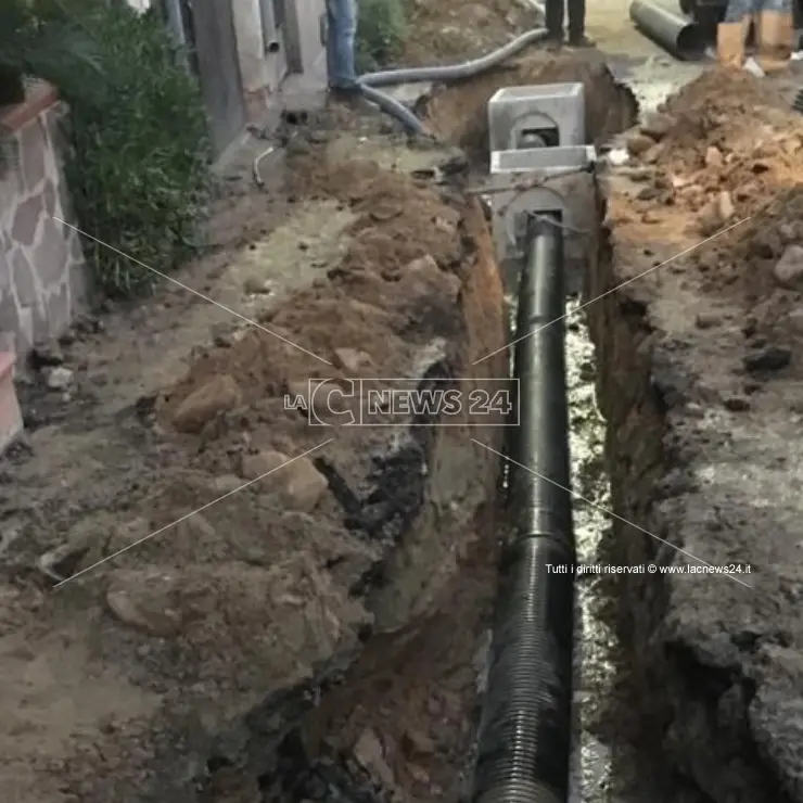 Corigliano, rete fognaria senza condotte: al vaglio esposto in Procura