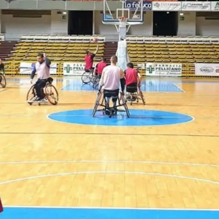 Sconfitta onorevole in Lombardia per la Reggio Basket in carrozzina