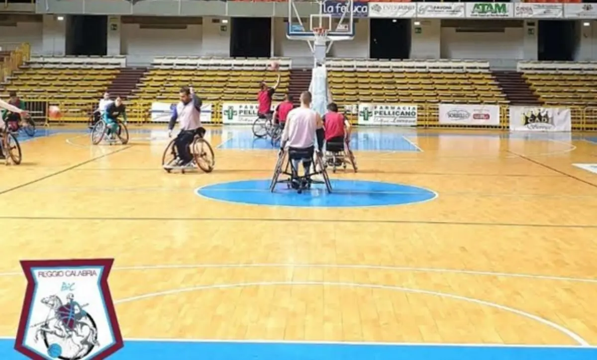 Sconfitta onorevole in Lombardia per la Reggio Basket in carrozzina