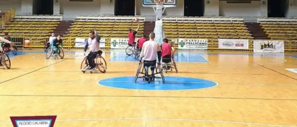 Sconfitta onorevole in Lombardia per la Reggio Basket in carrozzina
