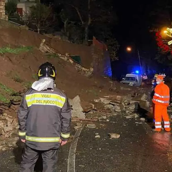 Maltempo nel Cosentino, statale 278 chiusa in più tratti per due frane