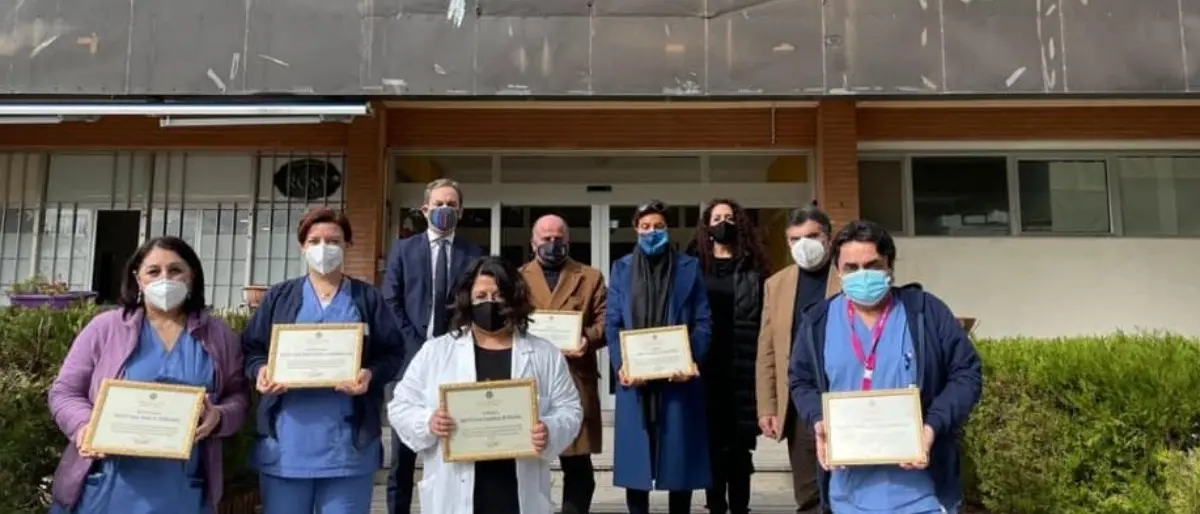 Paola, premiati i medici che salvarono bimbo con grave crisi respiratoria