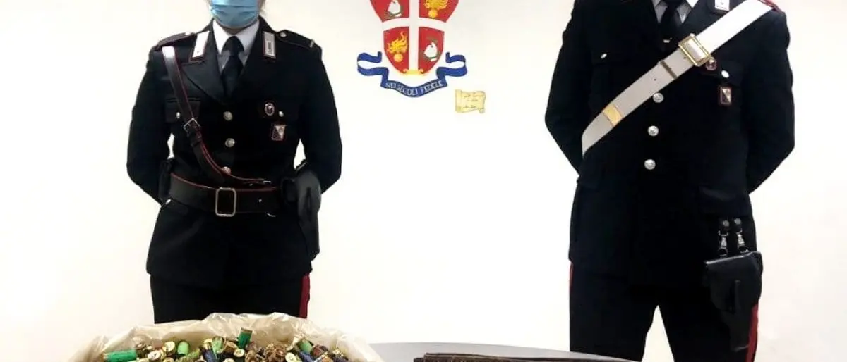 Seminara, rinvenute 650 munizioni di vario genere in un rudere abbandonato