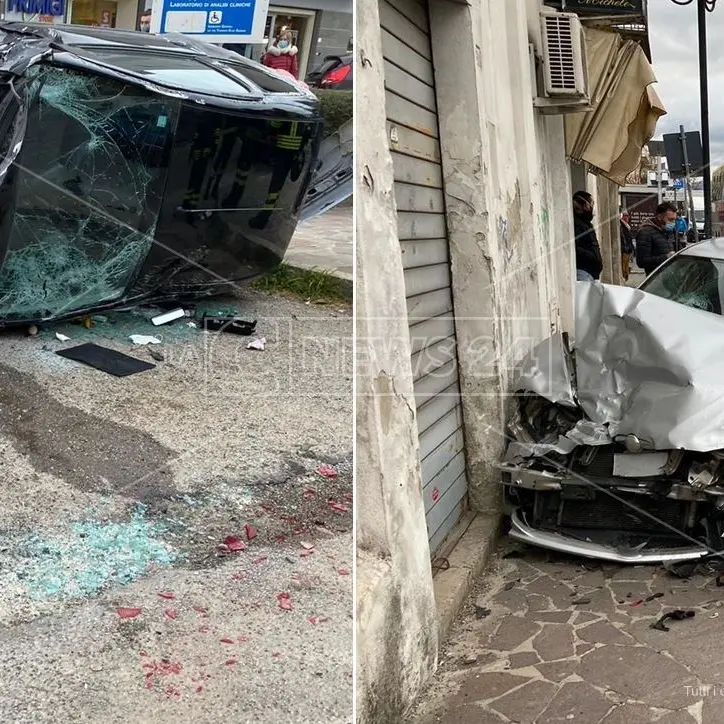 Incidente a Rende, tre persone ferite tra cui una donna incinta