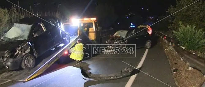 Incidente a Rende con quattro giovani vittime, nominato un super perito