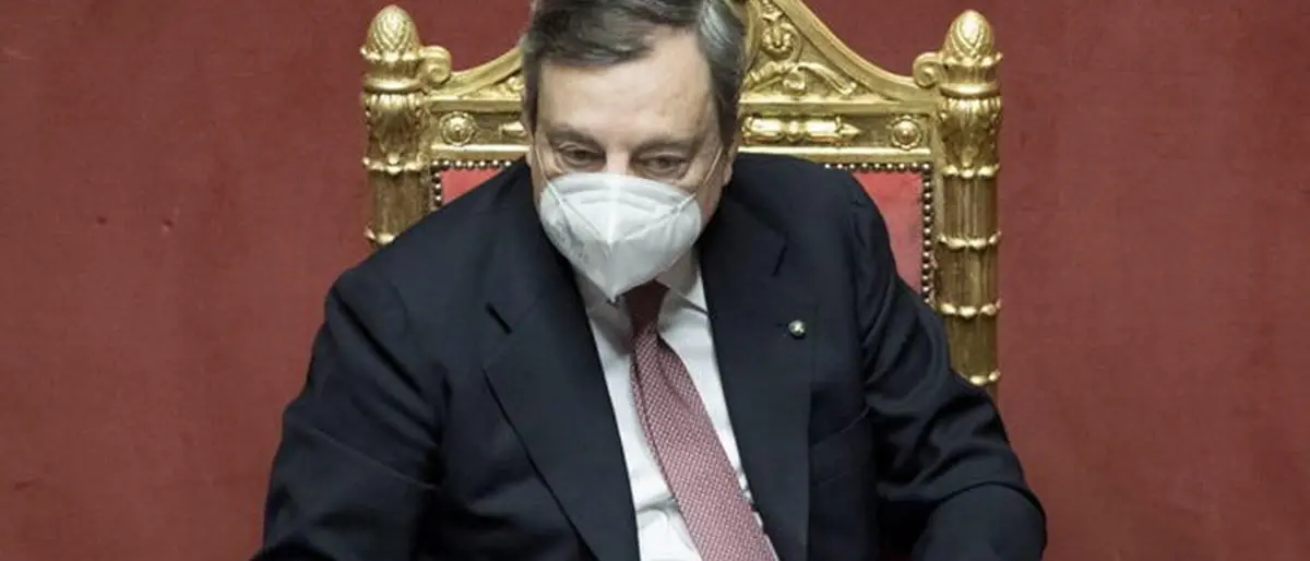 Draghi ottiene la fiducia alla Camera con 535 voti a favore. 16 no e 4 astenuti nel M5s