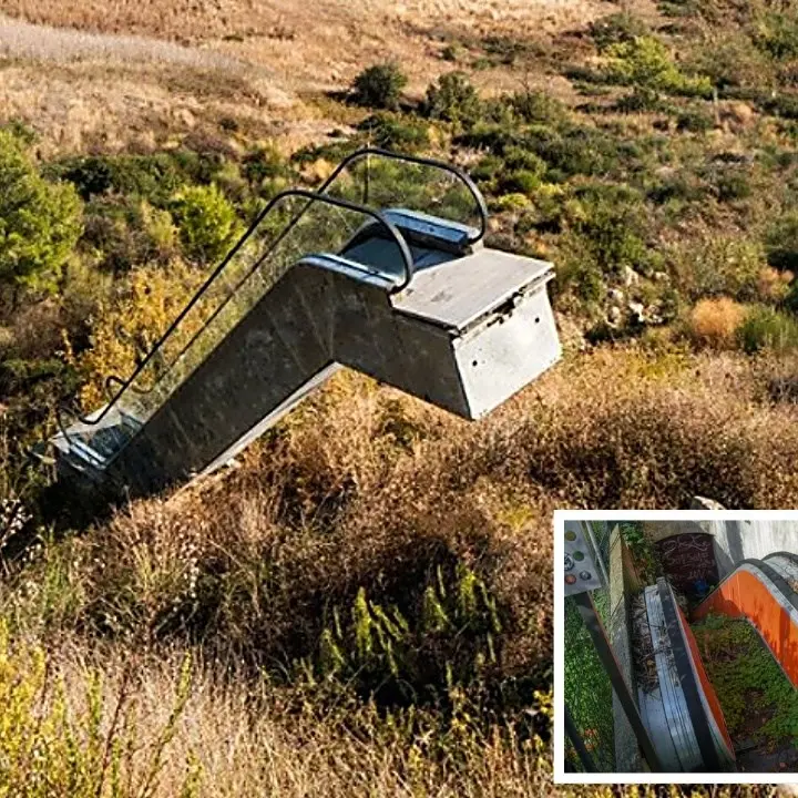 La scala verso il nulla di Roseto Capo Spulico diventa virale dopo un tweet