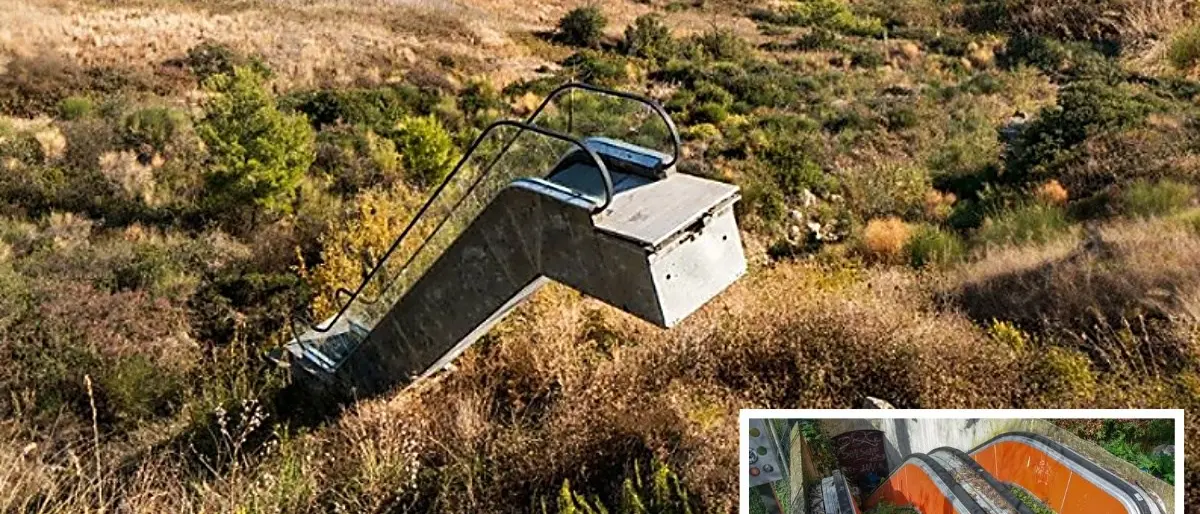 La scala verso il nulla di Roseto Capo Spulico diventa virale dopo un tweet