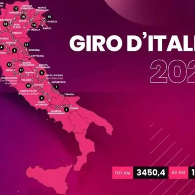 Presentata l'edizione 2021 del (mezzo) Giro d'Italia: Sud dimenticato dalla corsa rosa
