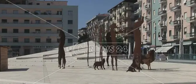Cosenza, dopo il dissequestro Piazza Bilotti riapre al pubblico